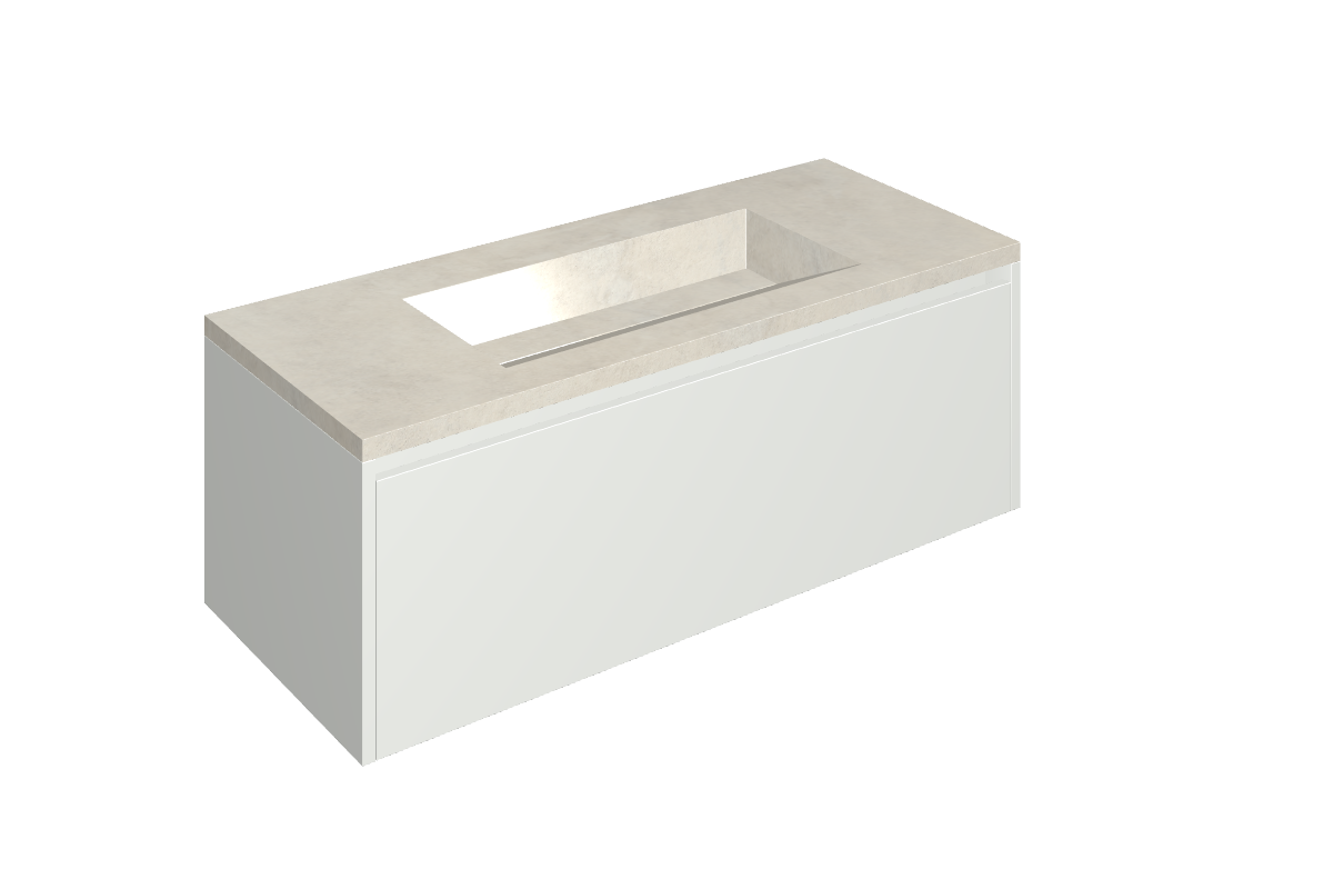 Fly Air Washbasin 120 White