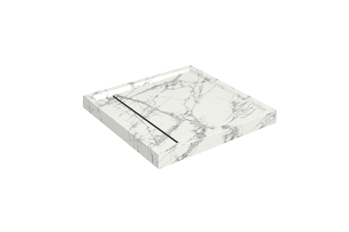 Diamond Shower Tray 80